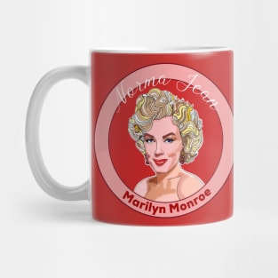 Norma Jean Marilyn Monroe Hollywood Starlet Mug